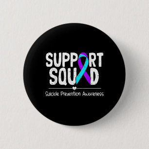 Badge Rond 5 Cm Bande de soutien à la sensibilisation pour hommes