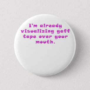 Badge Rond 5 Cm Bande déjà de visualisation de la gaffe Im