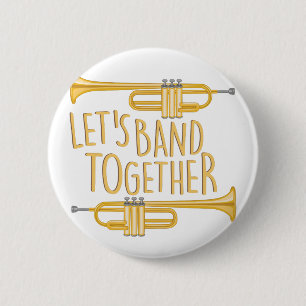 Badge Rond 5 Cm Bande ensemble
