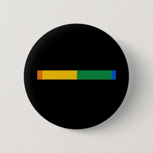 Badge Rond 5 Cm Bande gay pride (Devant)