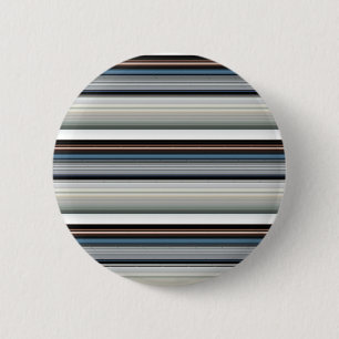 Badge Rond 5 Cm Bandes blanches gris mignonnes