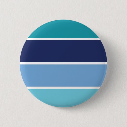 Badge Rond 5 Cm Bandes bleues (Devant)