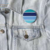 Badge Rond 5 Cm Bandes bleues (En situation)