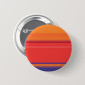 Badge Rond 5 Cm Bandes estivales colorées (Devant & derrière)