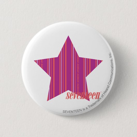 Badge Rond 5 Cm Bandes minces Purple 3 (Devant)