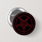 Badge Rond 5 Cm Baphomet (Devant & derrière)