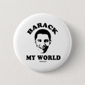 BADGE ROND 5 CM BARACK MON MONDE (Devant)