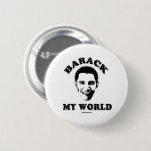 BADGE ROND 5 CM BARACK MON MONDE (Devant & derrière)