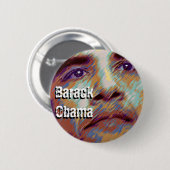 Badge Rond 5 Cm Barack Obama (Devant & derrière)