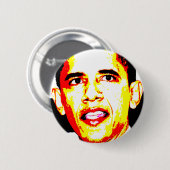 Badge Rond 5 Cm Barack Obama (Devant & derrière)