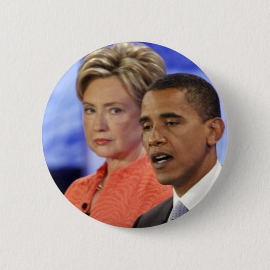 Badge Rond 5 Cm Barack Obama (Devant)
