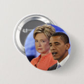 Badge Rond 5 Cm Barack Obama (Devant & derrière)