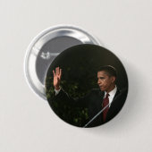 Badge Rond 5 Cm Barack Obama (Devant & derrière)
