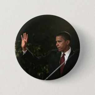 Badge Rond 5 Cm Barack Obama