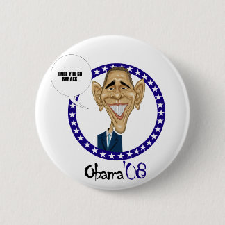 Badge Rond 5 Cm BARACK Obama'08