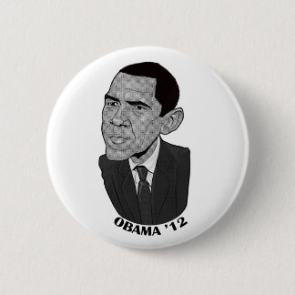 Badge Rond 5 Cm Barack Obama 2012