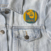 Badge Rond 5 Cm Barack Obama le nouvel espoir (En situation)