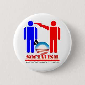 Badge Rond 5 Cm Barack Obama le socialiste
