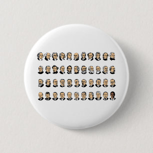 Badge Rond 5 Cm Barack Obama - Présidents des États-Unis