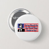 Badge Rond 5 Cm Barack Obama/USA (Devant & derrière)