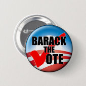 Badge Rond 5 Cm barack-the_voteButton (Devant & derrière)