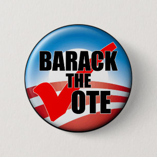 Badge Rond 5 Cm barack-the_voteButton