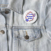 Badge Rond 5 Cm Baracked le monde (En situation)