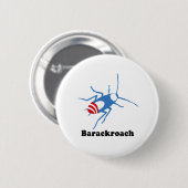 BADGE ROND 5 CM BARACKROACH (Devant & derrière)