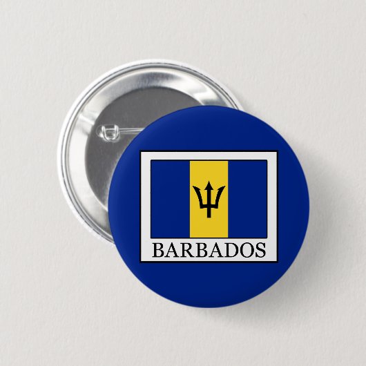 Badge Rond 5 Cm Barbade (Devant & derrière)