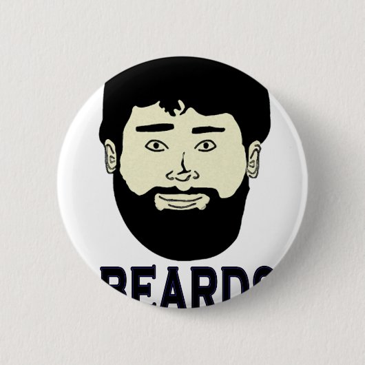 Badge Rond 5 Cm BARBES - ils se développent sur vous (Devant)