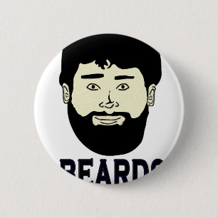 Badge Rond 5 Cm BARBES - ils se développent sur vous