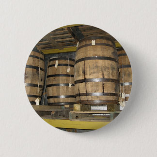 Badge Rond 5 Cm Barils de whiskey