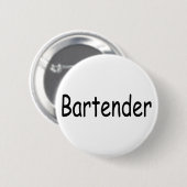 Badge Rond 5 Cm Barman (Devant & derrière)