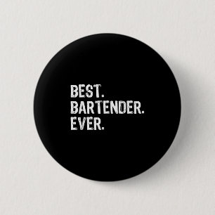 Badge Rond 5 Cm Barman Ever Barman Cadeau Drôle Noël