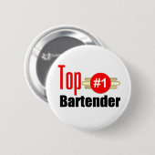 Badge Rond 5 Cm Barman supérieur (Devant & derrière)