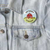 Badge Rond 5 Cm Barnyard (En situation)
