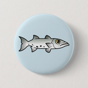 Badge Rond 5 Cm Barracuda