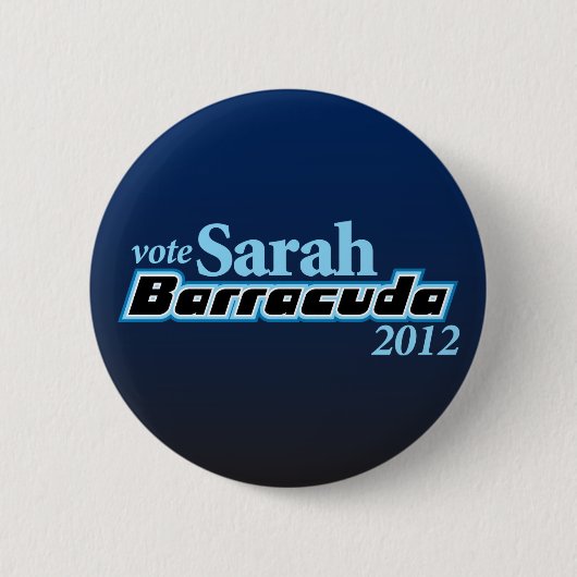 Badge Rond 5 Cm Barracuda 2012 de Sarah (Devant)