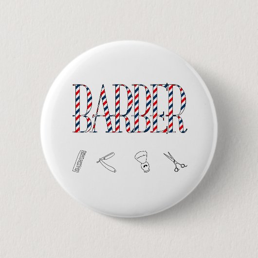 Badge Rond 5 Cm Barre (Devant)