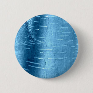 Badge Rond 5 Cm Barre d'arbre bleu