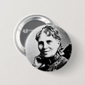 Badge Rond 5 Cm Barton ~ Clara Fondateur Croix-Rouge américaine (Devant & derrière)