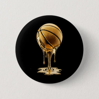 Badge Rond 5 Cm Basball Drip Or Or Graffiti Hommes Femmes Ns
