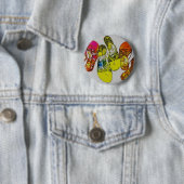 Badge Rond 5 Cm Bascule électronique (En situation)