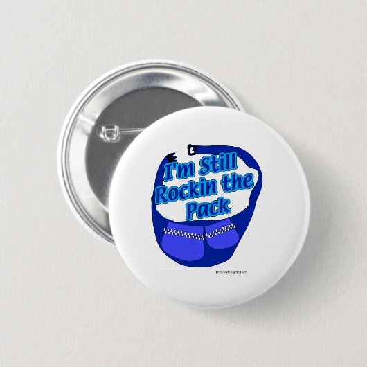 Badge Rond 5 Cm Basculez ce paquet ! (Devant & derrière)