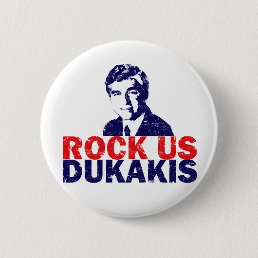 Badge Rond 5 Cm Basculez-nous Dukakis (Devant)