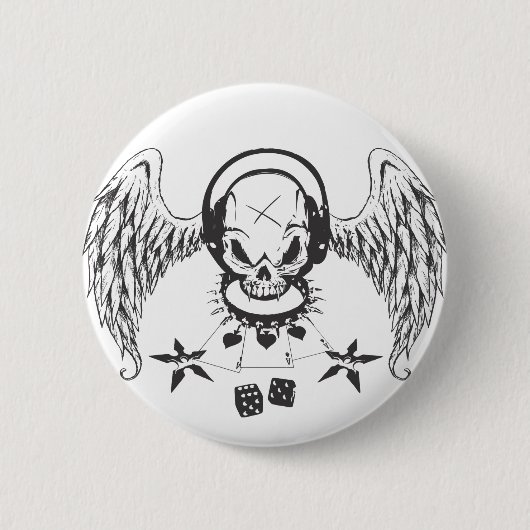 Badge Rond 5 Cm Basculez votre style (Devant)