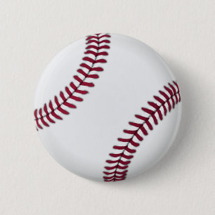 Badge Rond 5 Cm Base-ball