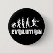 Badge Rond 5 Cm Base-ball d'évolution (Devant)