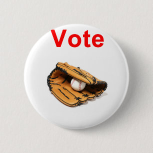 Badge Rond 5 Cm Base-ball Mitt Romney 2012