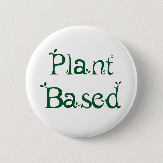 Badge Rond 5 Cm Basé sur le plante (Devant)